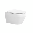 Унитаз подвесной безободковый Лея  с сиденьем микролифт AQ1199-00 Aquatek