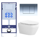 Унитаз с инсталляцией SET 4в1 ЛЕЯ-010  AQUATEK