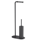 Держатель туалетной бумаги с ершиком напольный Оберон AQ4231MB Aquatek