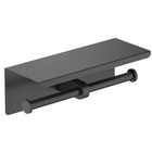 Бумагодержатель двойной с полкой Оберон AQ4909MB Aquatek