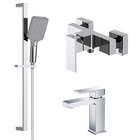 Комплект смесителей Либра AQ1631CR Aquatek