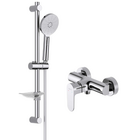 Смеситель для душа с душевым гарнитуром Оберон AQ1232CR Aquatek