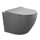 Унитаз подвесной безободковый Европа  с сиденьем микролифт AQ1901-MG Aquatek