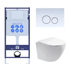 Унитаз с инсталляцией SET AQUATEK ЕВРОПА T KDI15