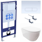 Унитаз с инсталляцией SET AQUATEK ПОЛАРИС-013 4в1