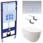 Унитаз с инсталляцией SET AQUATEK ПОЛАРИС-014 4в1