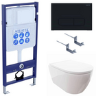 Унитаз с инсталляцией SET AQUATEK ПОЛАРИС-017 4в1