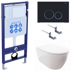 Унитаз с инсталляцией SET AQUATEK ПОЛАРИС-020 4в1