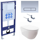 Унитаз с инсталляцией SET AQUATEK ПОЛАРИС-027 4в1