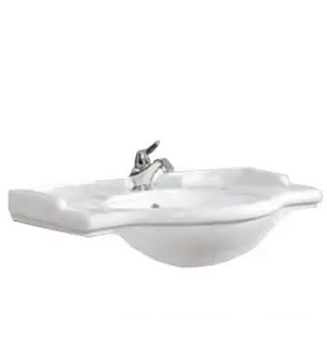 Керамическая раковина LI75, 75x49, Bianco