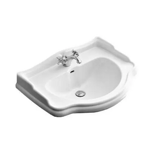 Керамическая раковина LORENZO, 75x56, Bianco