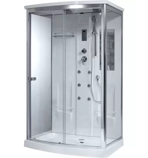 Душевая кабина с гидромассажем, Lux 120*90*225 см, T-7715