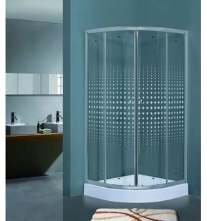 Душевой угол 100*100*200 см Romb Glass TL-1101