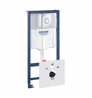 Инсталляция GROHE Rapid SL для унитаза 38813001 4в1 (кнопка круг)