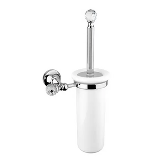Держатель щетки подвесной OLIMP-TB-01-Sw Swarovski Хром