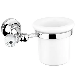 Стакан подвесной OLIMP-TUM-01-Sw Swarovski хром