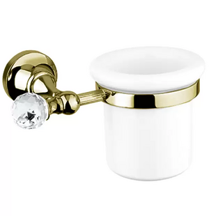 Стакан подвесной OLIMP-TUM-02-Sw Swarovski бронза