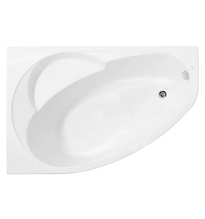 Акриловая ванна FLORA 150 left, арт.VPBA151FLA3LX-04