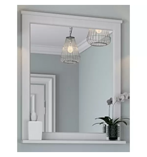 Зеркало Леон 65 Дуб белый 1A187102LBPS0 Акватон