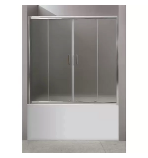 Душевая шторка на ванну UNO-VF-2-150/145-P-Cr 1500x1450