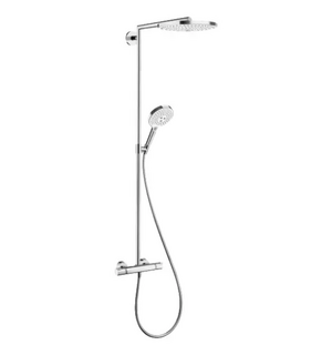 Душевая система Raindance Select S 300 2jet Showerpipe ?’ белый/хром НANSGROHE 27133400
