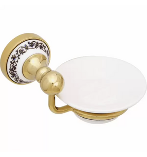 Мыльница керамика Gold Bogema FX-78508G