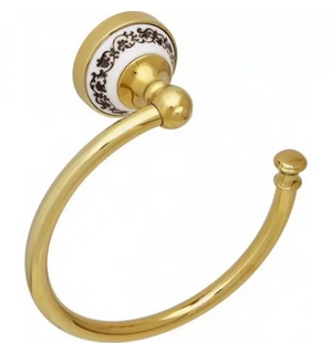 Полотенцедержатель кольцо Gold Bogema FX-78511G