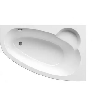 Ванна акриловая Asymmetric 1500х1000 R белая C451000000