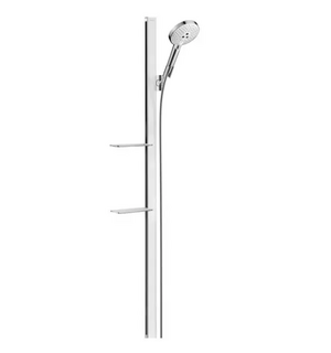 Душевой набор Raindance Select S 120 3jet / Unica' E 150 м EcoSmart 9 л\минбелый/хром HANSGROHE 27647400