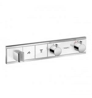 Панель RainSelect с 2 кнопками СМбелый/хром HANSGROHE 15355400