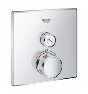Смеситель для душа GROHTHERM SmartControl на 1 выход встр. в стену (хром) 29123000
