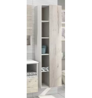 Шкаф-колонна "Ганновер-45" дуб дымчатый COMFORTY