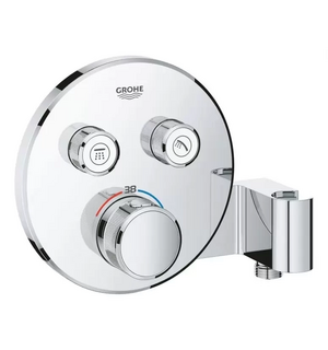 Cмеситель для душа GROHTHERM SmartControl с держ.руч.душа, встр. в стену(хром) 29120000