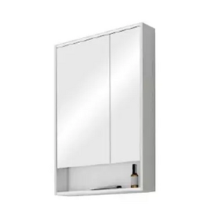 Зеркальный шкаф Рико 65 Белый/Ясень фабрик 1A215202RIB90
