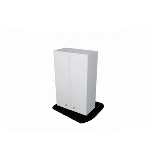Шкаф ПШ 480х800 белый AQUALINE