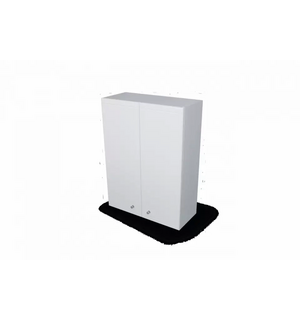 Шкаф ПШ 600х800 белый AQUALINE
