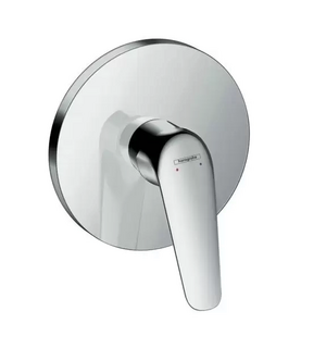 Однорычажный смеситель Novus для душа, скрытый монтаж, хром HANSGROHE 71065000