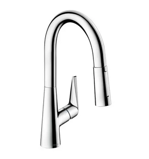 Смеситель Talis S для кухни 160, однорычажный, с выдвижным душем HANSGROHE 72815000