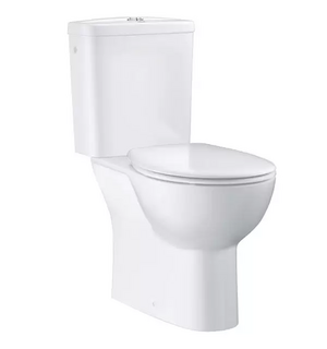 Унитаз-компакт Bau Ceramic, горизонтальный выпуск, сиденье с микролифтом, 39496000 GROHE