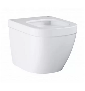 Унитаз подвесной Euro Ceramic, компактный, без сиденья, с гигиеническим покрытием, 3920600H GROHE