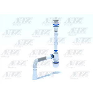Сифон 40*40/50 С0115