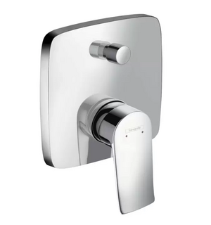 Смеситель однорычажный для ванны, СМ Metris 31454000 HANSGROHE