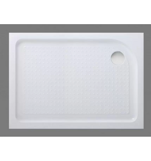 Душевой поддон BELBAGNO TRAY-BB-AH-100/80-15-W-R