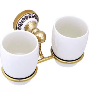 Подстаканник Gold Bogema двойной FX-78507G FIXSEN