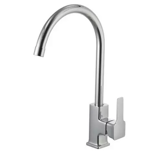 Смеситель для кухни с высоким поворотным изливом, хром LM3605C Lemark