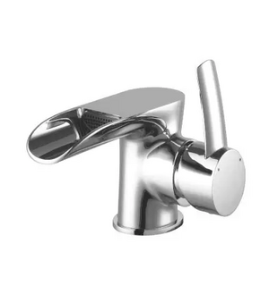 Смеситель для умывальника монолитный, каскадный, хром LM3246C Lemark