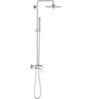 Душевая стойка EUPHORIA CONCETTO верхний душ, ручной душ (хром) 23061002 GROHE