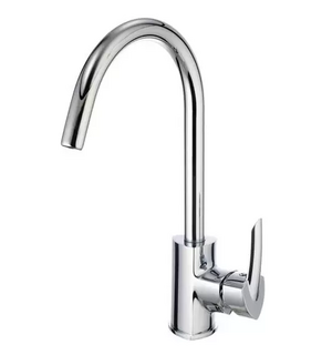 Смеситель для кухни с высоким поворотным изливом, хром LM3505C Lemark