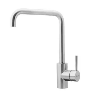 Смеситель для кухни с поворотным изливом, сталь LM5077S Lemark