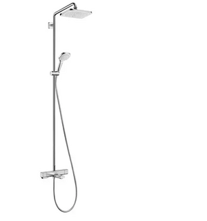Душевая система Showerpipe для ванны, хром HG Croma E 280 1jet 27687000 HANSGROHE
